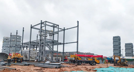 邁安德承建路易達孚亞太最大壓榨成套裝備生產(chǎn)線開工