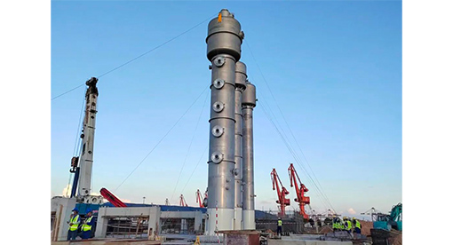 邁安德承建路易達孚亞太最大壓榨成套裝備生產(chǎn)線開工